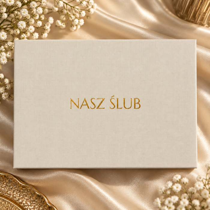 NASZ ŚLUB – Księga Żywych Wspomnień z Twoim filmem ślubnym