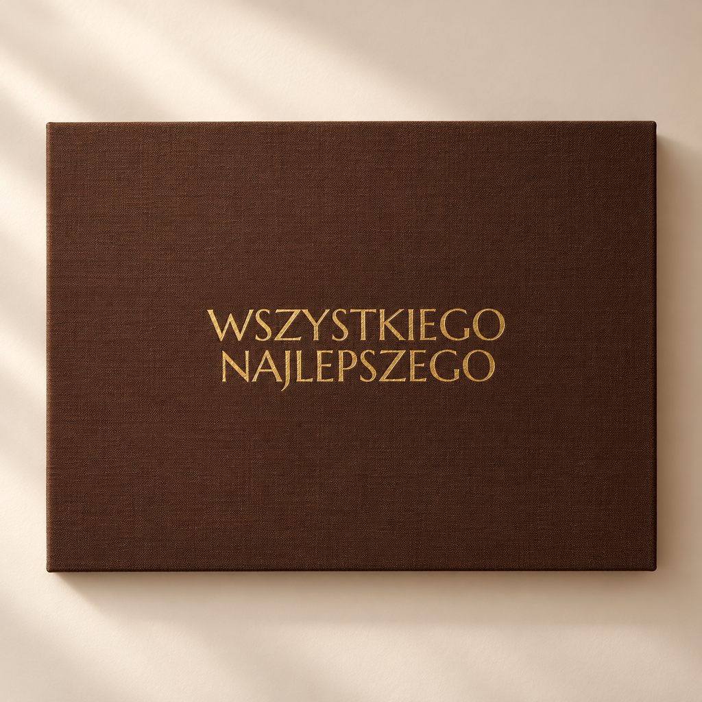 WSZYSTKIEGO NAJLEPSZEGO – Księga Żywych Wspomnień na urodziny